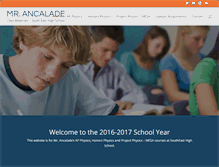 Tablet Screenshot of mrancalade.com